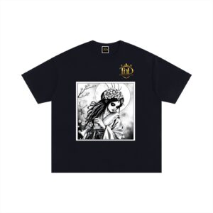 Unisex Oversized Cotton T-Shirt Dark Prayers LA by TnD