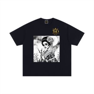Unisex Oversized Cotton T-Shirt-day of the dead