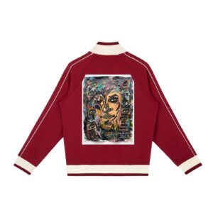 zip track jacket herencia caÓtica street wear lux 380 gsm