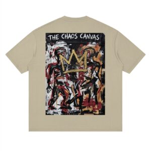 streetwear loose drop shoulder t shirt chaos brawl by toxic n disorderly