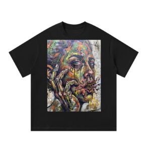 oversized t shirt con safos luxe by toxic n disorderly