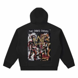 heavyweight fleece boxy hoodie 500gsm [chaos brawl gold crown by tnd]