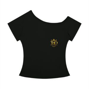 off the shoulder t shirt alma en pena graffiti art