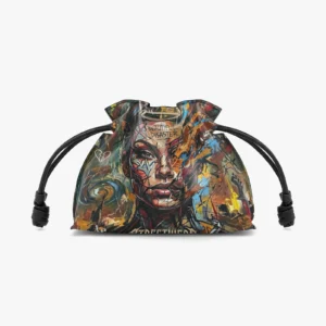 mini drawstring magnetic pouch bag beautiful disaster by toxic n disorderly